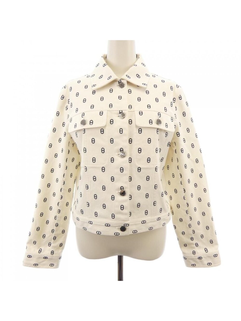 Hermes Chaine D'ancre Denim Jacket